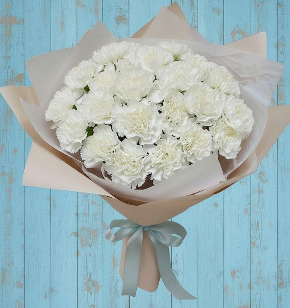 Букет цветов из: Гвоздики в Ильинский