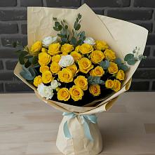 Букет цветов из:  Розы в Ильинский