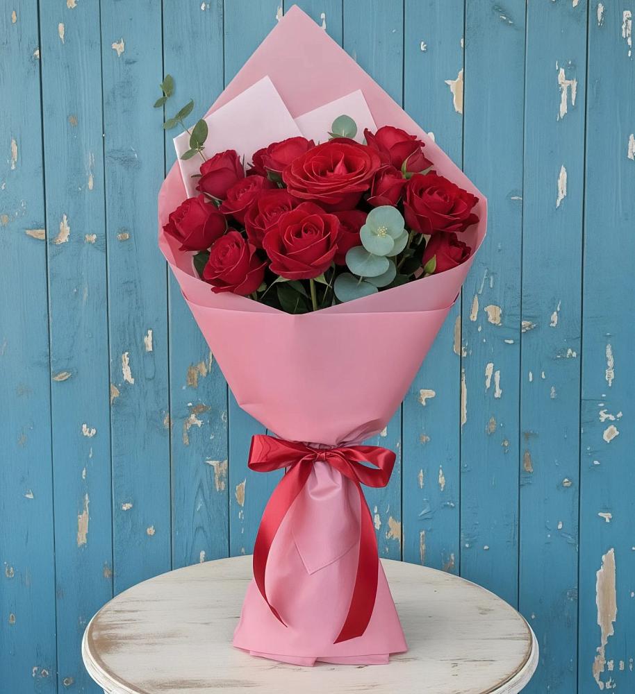 Букет цветов из: Розы в Ильинский