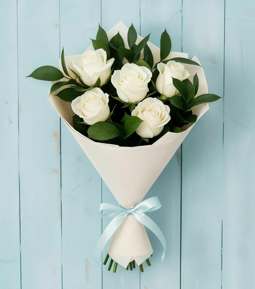 Букет цветов из: Розы в Ильинский