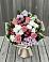 Букет цветов из: Альстромерии, Гвоздики, Розы и Хризантемы в Ильинский