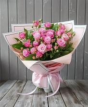 Букет Розовый кустик в Ильинский