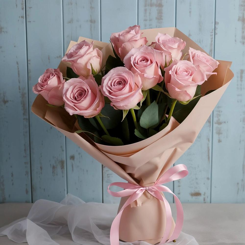 Букет цветов из: Розы в Ильинский