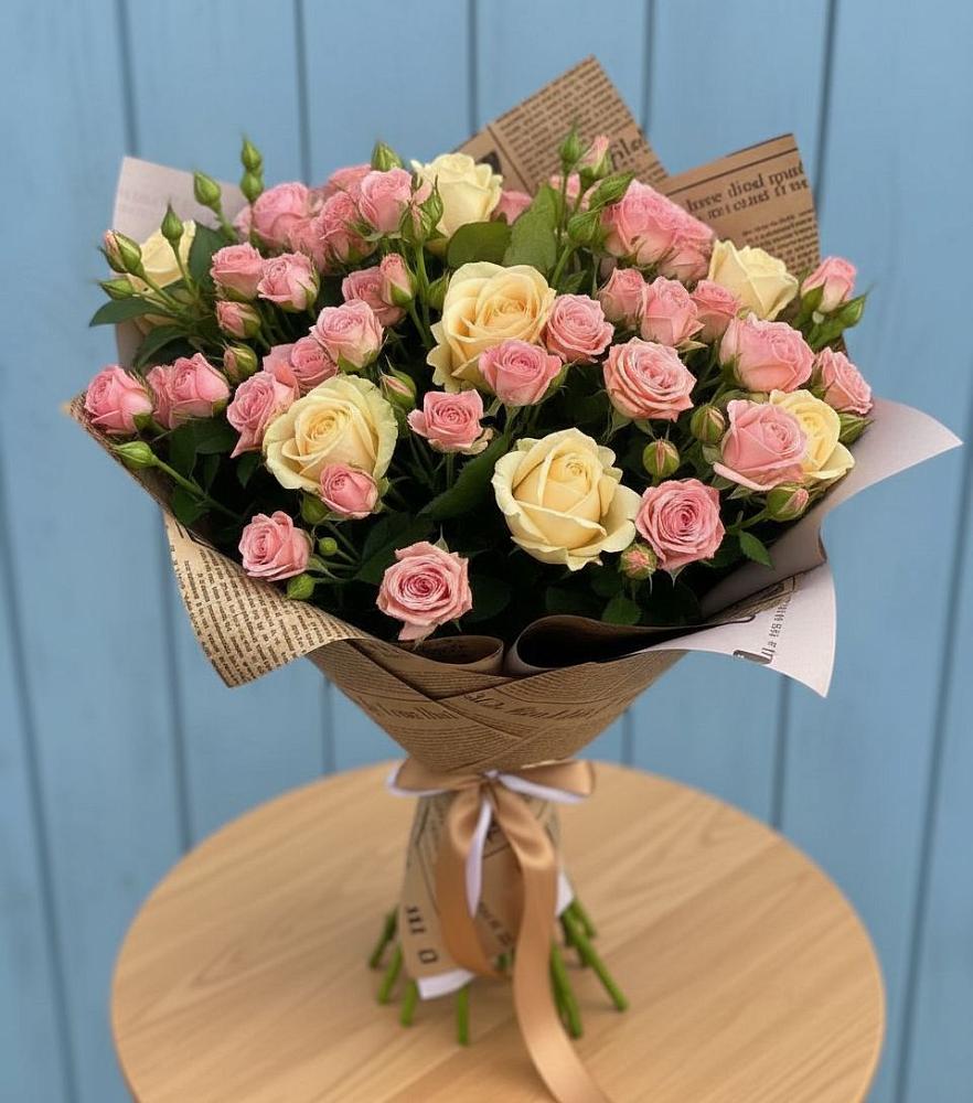 Букет цветов из: Розы в Ильинский