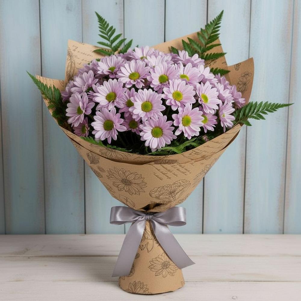 Букет цветов из: Хризантемы в Ильинский