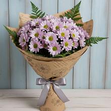 Букет цветов из:  Хризантемы #REPLACE_PRED# Ильинский