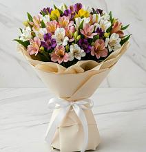 Букет цветов из:  Альстромерии в Ильинский