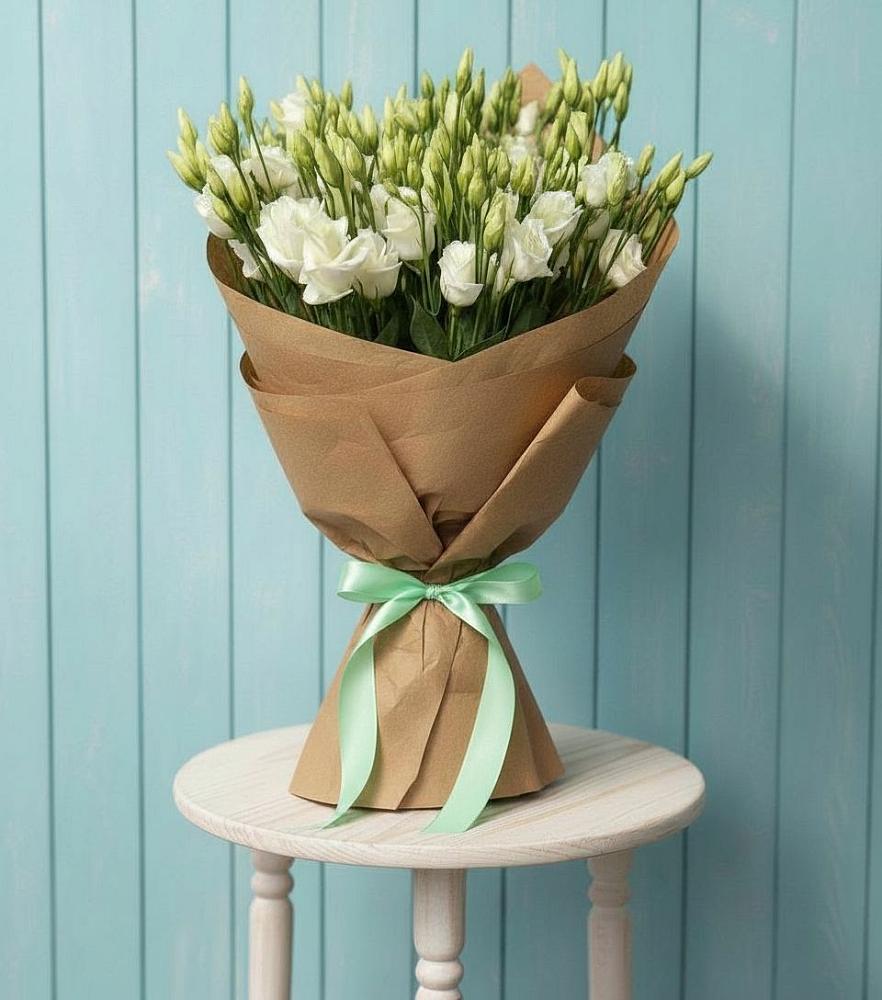 Букет цветов из: Лизиантусы в Ильинский