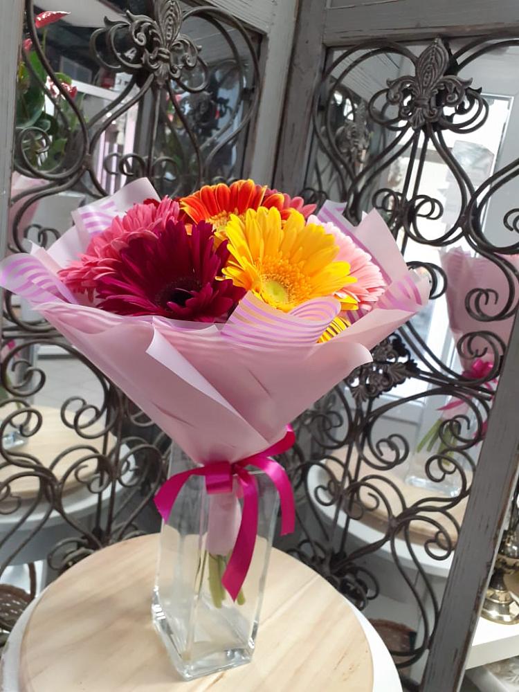 Букет цветов из: Герберы в Ильинский