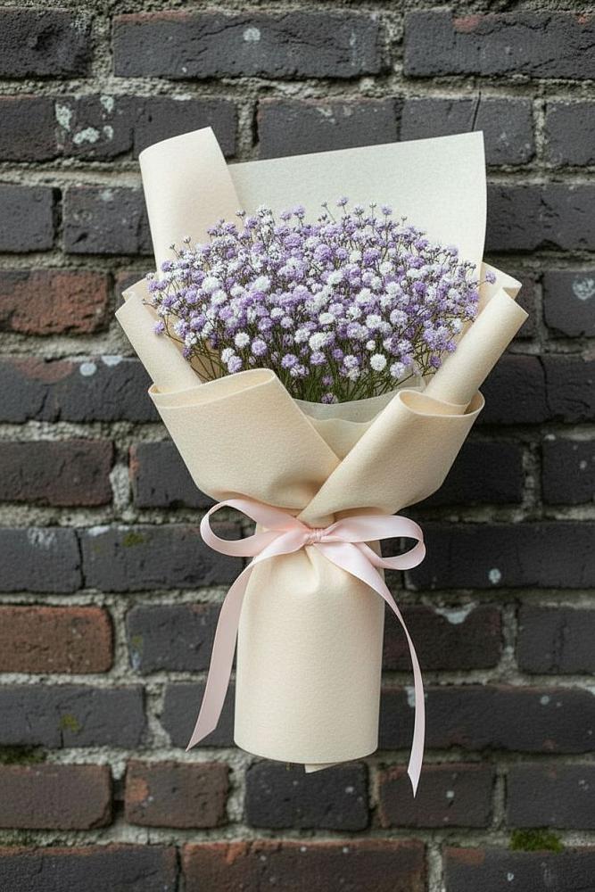 Букет цветов из: Гипсофила в Ильинский