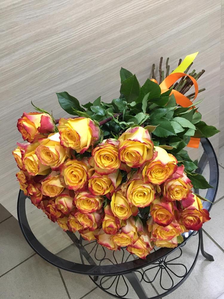 Букет Желтые розы в Ильинский