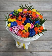Букет цветов из:  Розы и Хризантемы в Ильинский