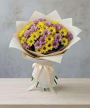 Букет цветов из:  Хризантемы в Ильинский