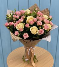 Букет цветов из:  Розы в Ильинский
