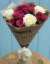 Букет цветов из:  Розы в Ильинский