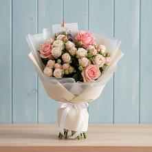 Букет цветов из:  Розы в Ильинский