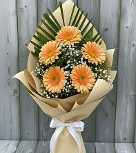 Букет цветов из:  Герберы #REPLACE_PRED# Ильинский