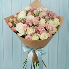 Букет цветов из:  Розы в Ильинский